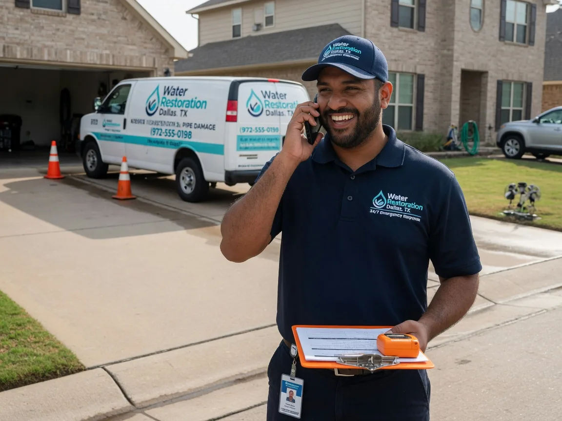 Burst Pipe Water Cleanup in Dennis, KS